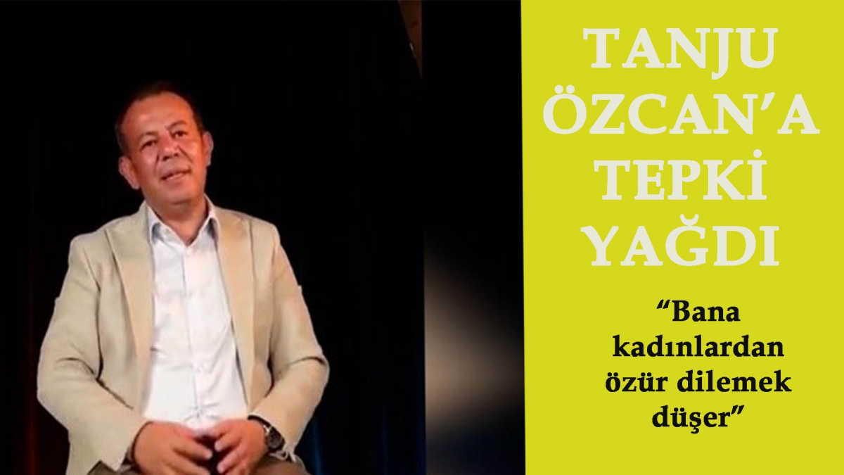 Tanju Özcan'a tepki yağdı