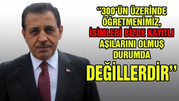 300'ün üzerinde öğretmenimiz aşı olmadı  