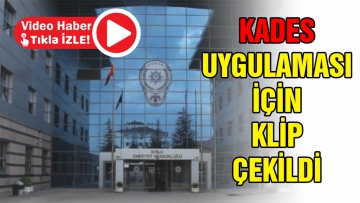 KADES uygulaması için klip çekildi