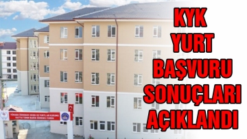 KYK yurt başvuru sonuçları açıklandı 
