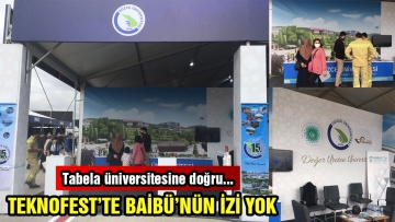 Teknofest'te BAİBÜ'nün izi yok