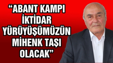 ‘'Toplantımızın iktidar yürüyüşümüzün mihenk taşı olmasını diliyorum''