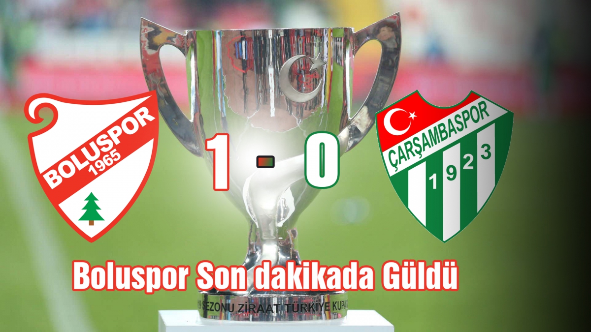 Boluspor Son dakikada Güldü