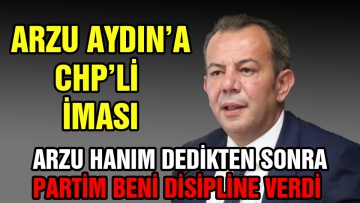 Arzu Hanım dedikten sonra partim beni disipline verdi