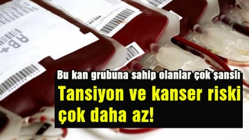 Bu kan grubuna sahip olanlar çok şanslı