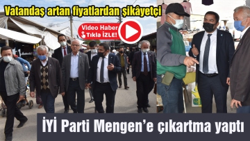 İYİ Parti Mengen'e çıkartma yaptı