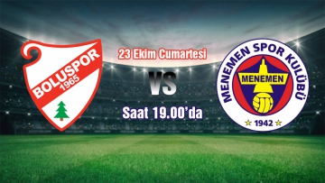 Boluspor Menemenspor'u Konuk Ediyor