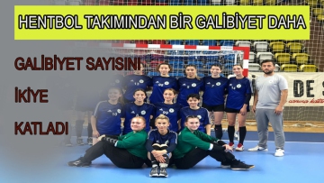 Hentbol Takımından Bir Galibiyet Daha