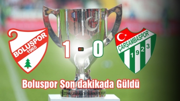 Boluspor Son dakikada Güldü