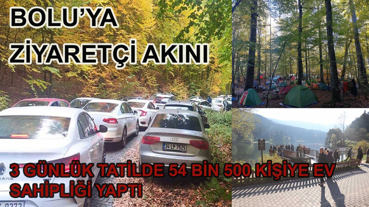 Bolu'ya ziyaretçi akını