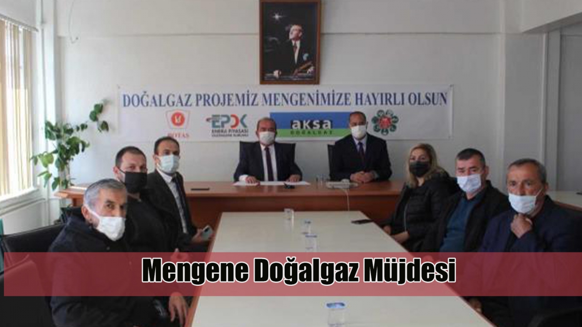 Mengene Doğalgaz Müjdesi
