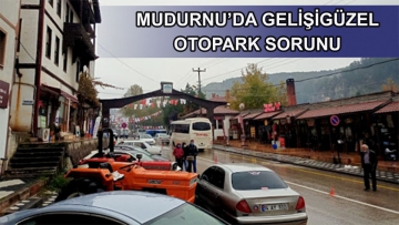 Mudurnu'da gelişigüzel otopark sorunu