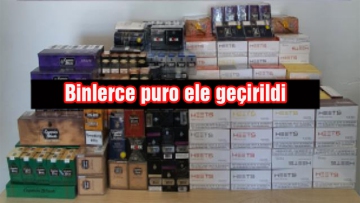 Binlerce puro ele geçirildi