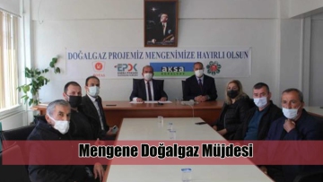 Mengene Doğalgaz Müjdesi