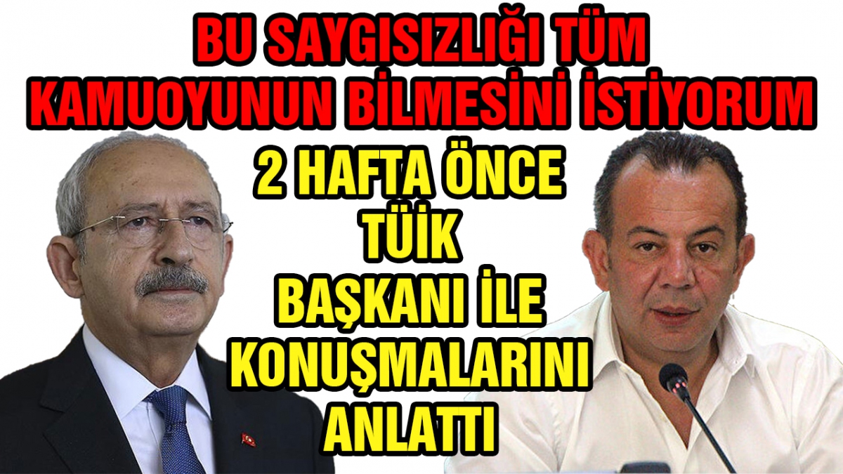 ‘'Bu saygısızlığı kamuoyunun bilmesini istiyorum''