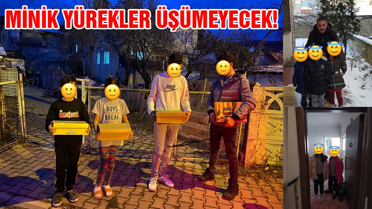 Minik yürekler üşümeyecek!
