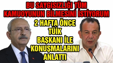 ‘'Bu saygısızlığı kamuoyunun bilmesini istiyorum''