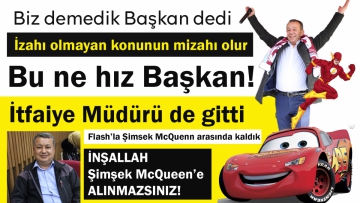 İtfaiye Müdürü de gitti