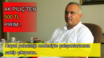 Ak Piliç'ten 500TL prim!
