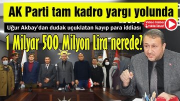 AK Parti tam kadro yargı yolunda