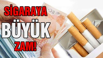 Sigaraya büyük zam