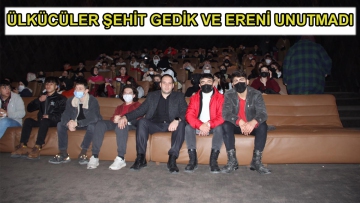 Ülkücüler şehit Gedik ve Eren'i unutmadı