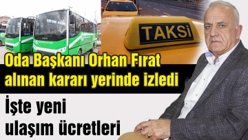 Oda Başkanı Fırat alınan kararı yerinde izledi