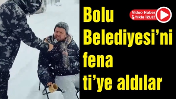 Bolu Belediyesi'ni fena ti'ye aldılar