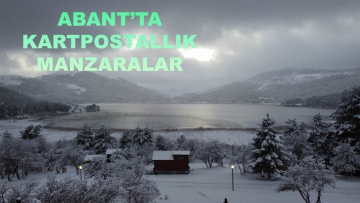 Abant'ta kartpostallık manzaralar