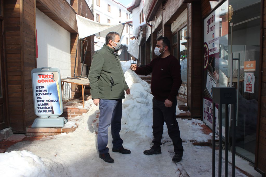 Bolu'nun tarihi çarşısına yakışmayan manzara