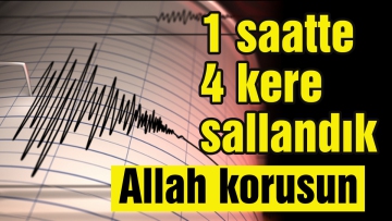 1 saatte 4 kere sallandık