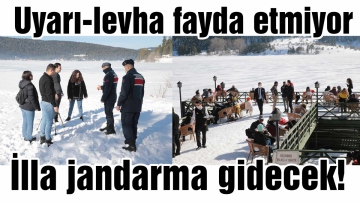 Uyarı-levha işe yaramıyor