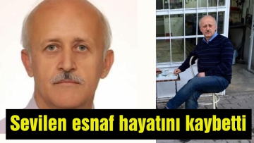 Sevilen esnaf hayatını kaybetti