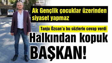 Halkından kopuk başkan!