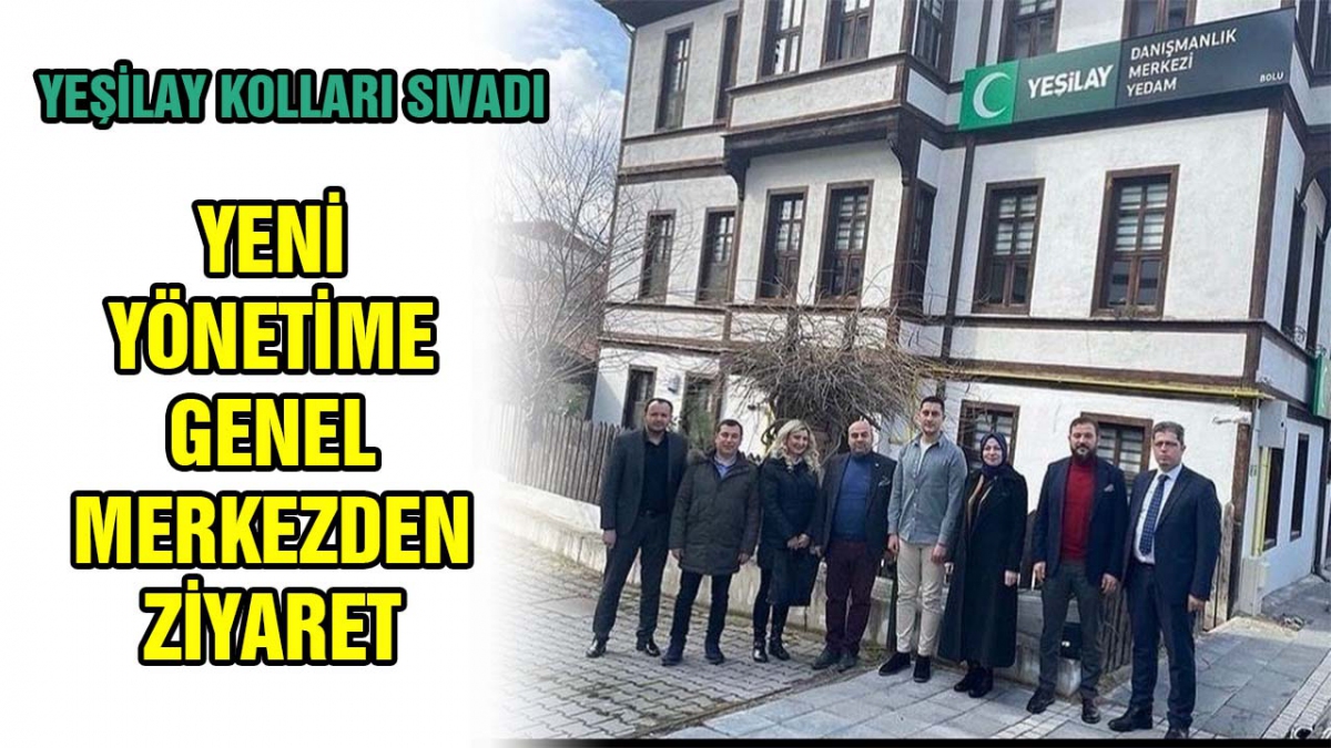 Yeşilay kolları sıvadı