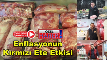 Enflasyonun Kırmızı Ete Etkisi
