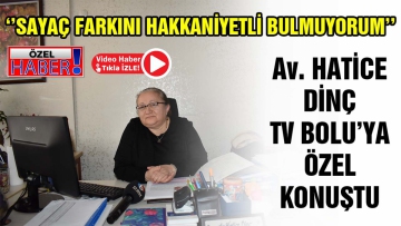 Sayaç farkını hakkaniyetli bulmuyorum