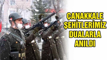 Şehitlerimiz dualarla anıldı