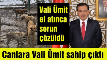 Vali Ümit el atınca sorun çözüldü