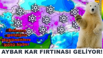 Meteoroloji uyardı; Aybar Fırtınası geliyor!