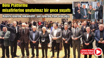 Bolu Platformu misafirlerine unutulmaz bir gece yaşattı
