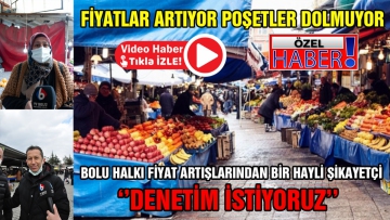 Fiyatlar Artıyor, Poşetler Dolmuyor!