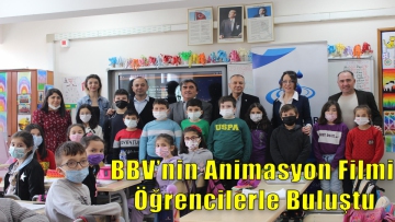 Ahmet H. Boyacıoğlu Animasyonun İlk Gösterimini Atatürk İlkokulunda Gerçekleştirdi