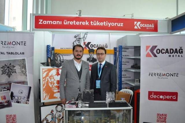 Fuarın gözdesi Kocadağ Metal oldu