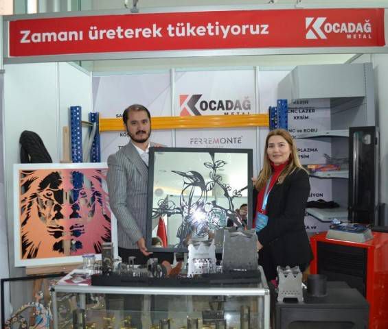 Fuarın gözdesi Kocadağ Metal oldu