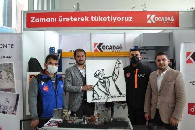 Fuarın gözdesi Kocadağ Metal oldu