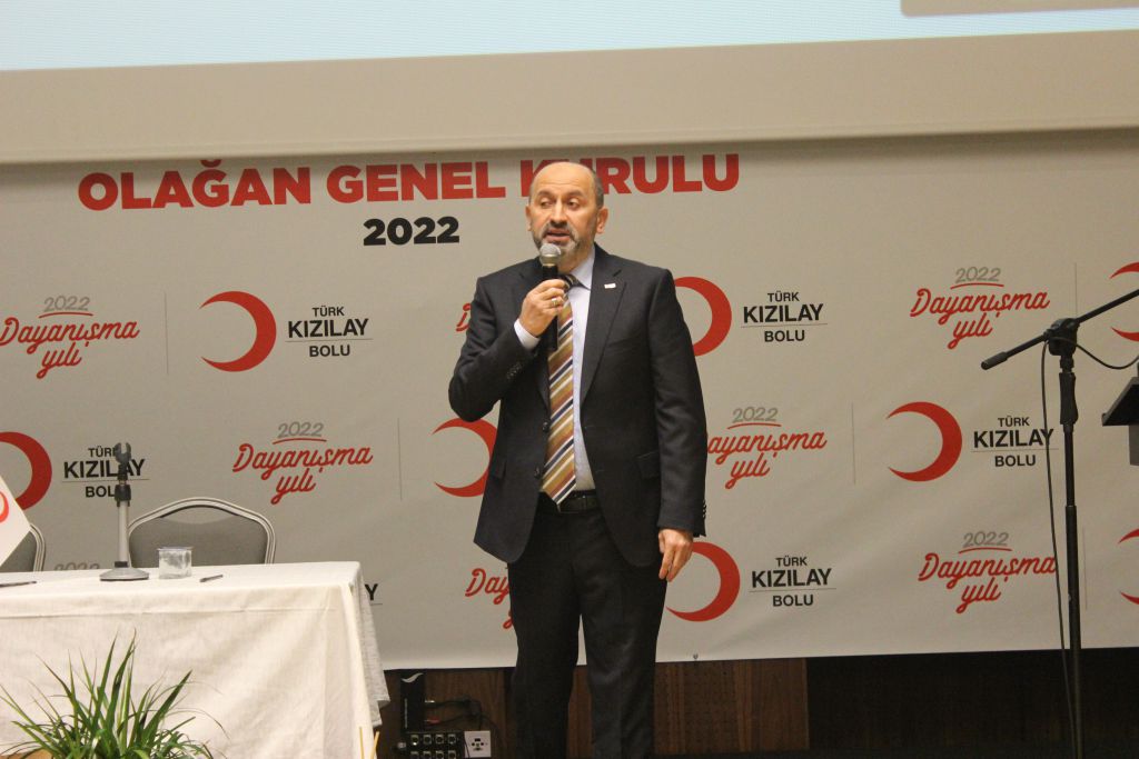 Muhsin Kınacı tekrar Bolu Kızılay İl Başkanı oldu