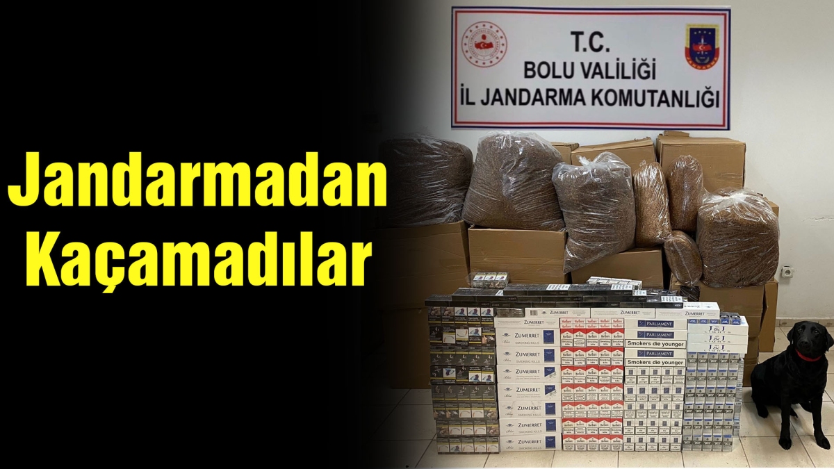 Jandarmadan Kaçamadılar