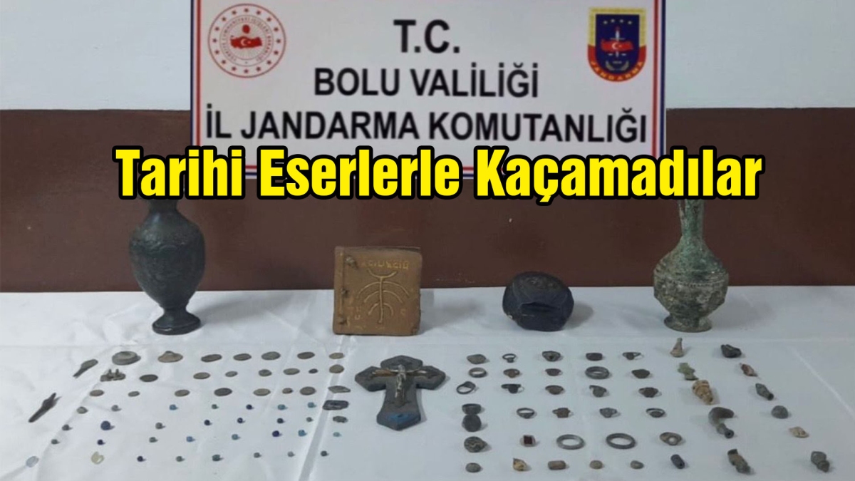 Tarihi Eserlerle Kaçamadılar