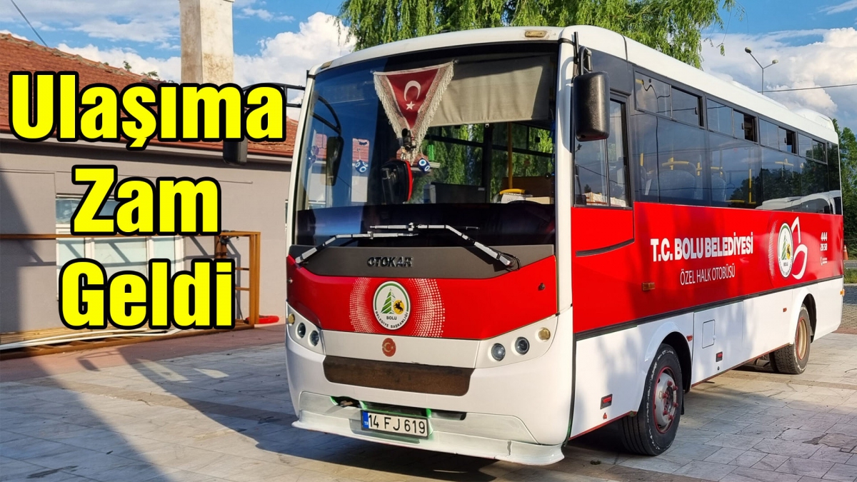 Ulaşıma Zam Geldi